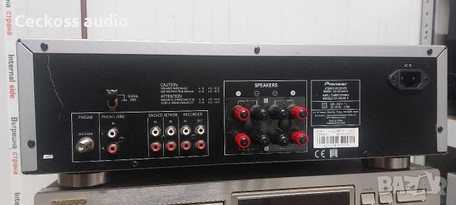 Стерео ресивър PIONEER SX-20DAB + дистанционно , снимка 4 - Ресийвъри, усилватели, смесителни пултове - 53647620