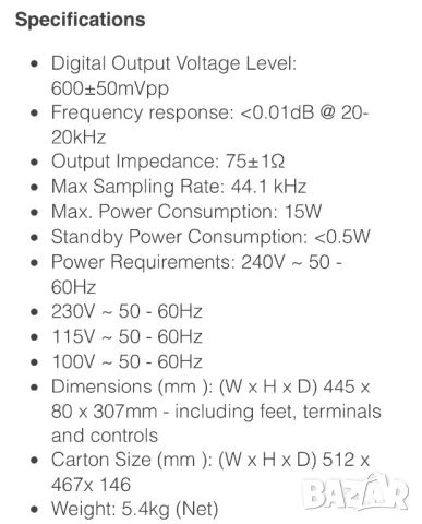 Audiolab 6000CDT CD-Transport ЦД Транспорт, снимка 9 - Аудиосистеми - 48530983