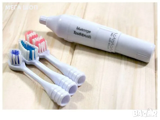 Електрическа четка за зъби - 3 накрайника TV198, снимка 2 - Други - 49999642