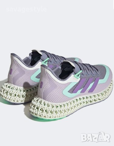 Унисекс Маратонки ADIDAS 4D Fwd 2 Running Shoes Purple, снимка 4 - Маратонки - 46321642