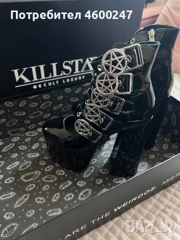 Killstar Лачени готик платформи