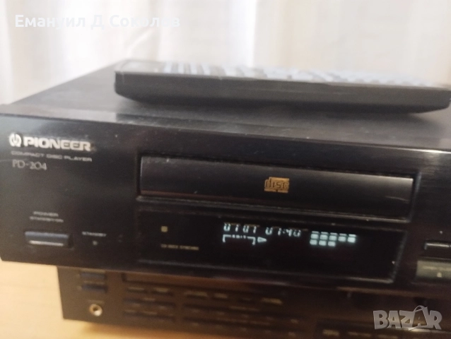CD player Pioneer PD-204 с дистанционно, снимка 2 - Декове - 52490706