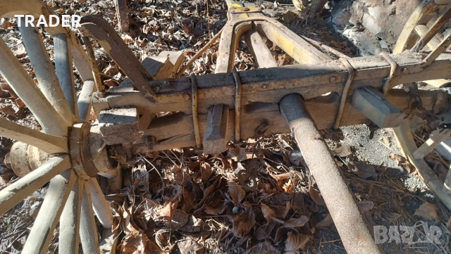 Каруца с метални окове и дървени колела, снимка 3 - Други - 22988072