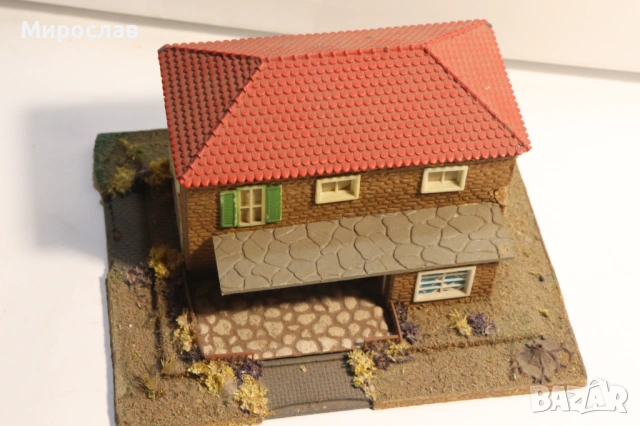 FALLER? KIBRI? VOLLMER? H0 1/87 СГРАДА КЪЩА ВАГОН ВЛАК ЖП, снимка 8 - Колекции - 53742824