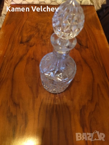 Уникална кристална гарафа..., снимка 4 - Сервизи - 53921921