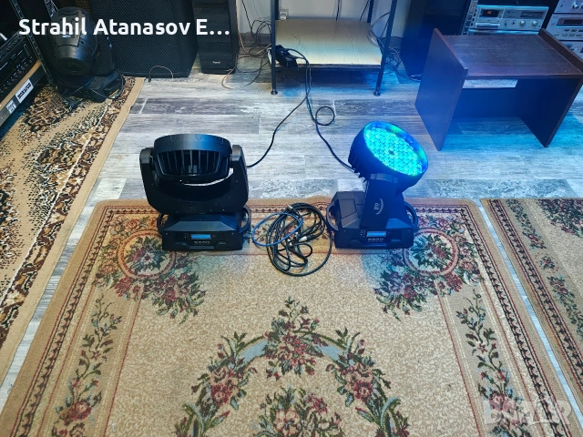 LED Moving Head 2 БРОЯ, снимка 2 - Други - 53749993