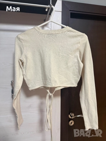 7 лева дамска блузка на Бершка размер S. , снимка 2 - Блузи с дълъг ръкав и пуловери - 52098177