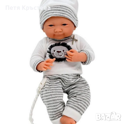 Реалистично бебе с реални размери 48см, снимка 10 - Кукли - 52288619