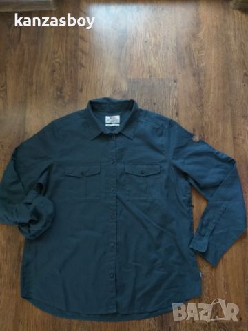 fjallraven ovik travel shirt ls women - страхотна дамска риза ХЛ КАТО НОВА, снимка 5 - Ризи - 46276506