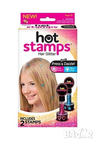 Печати за коса Hot stamps TV721, снимка 3 - Продукти за коса - 45716899
