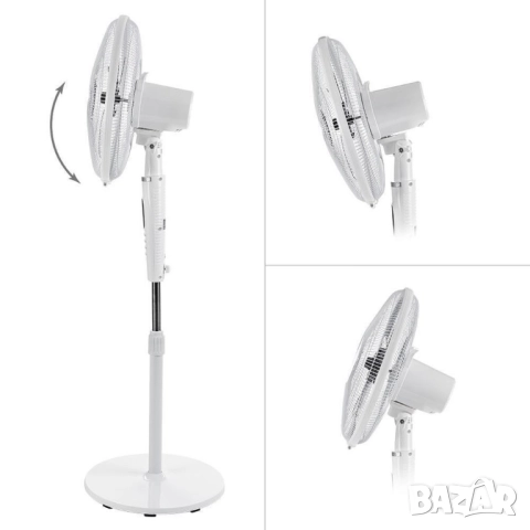 Вентилатор 16'' Diplomat с дист. управление, таймер, снимка 6 - Друга електроника - 52112868