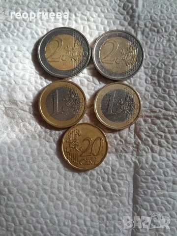 редки евромонети италия, снимка 3 - Нумизматика и бонистика - 53401131