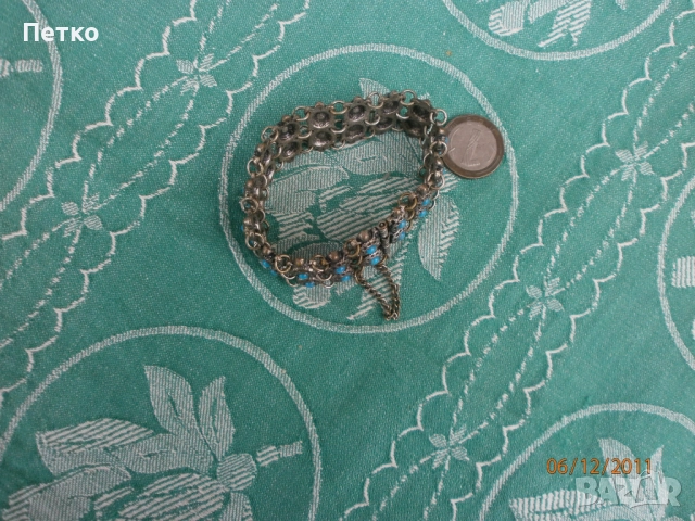 Стар накит украшение 19.5 / 2.5 см  60 грама, снимка 7 - Антикварни и старинни предмети - 52604452