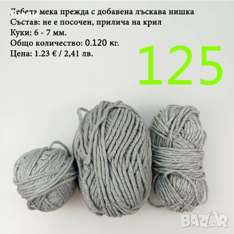 Евтини прежди в малки количества - нови и остатъци, снимка 2 - Други - 52042357