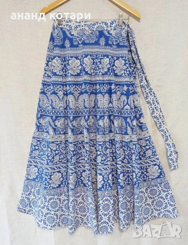 Дълга лятна пола “Прегърни ме“8-13, снимка 2 - Поли - 53225247