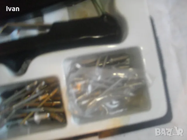 НОВА НЕМСКА СТАРО КАЧЕСТВО РЪЧНА НИТАЧКА ЗА ПОП-НИТ 2-5мм ВИСОК КЛАС ПРОФИ LINCROME ПЪЛЕН КОМПЛЕКТ, снимка 9 - Други инструменти - 49733226