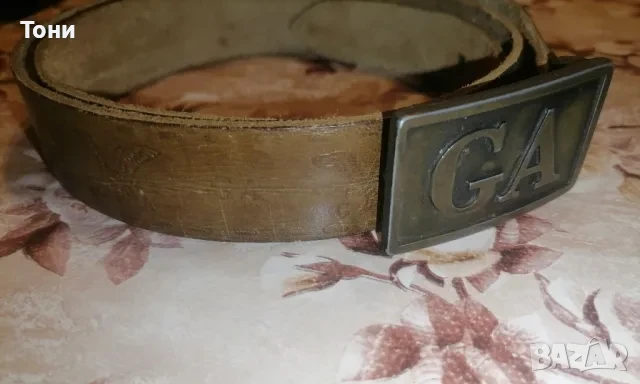 Мъжки Колан Изцяло от Естествена Кожа като Нов 115см., снимка 5 - Колани - 50689802