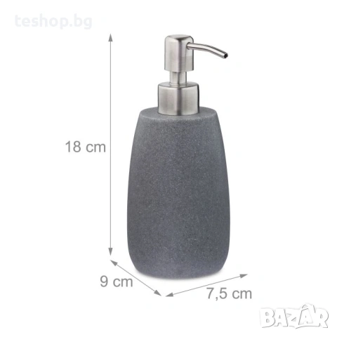 Дозатор за течен сапун за баня Relaxdays, снимка 3 - Други - 53652240