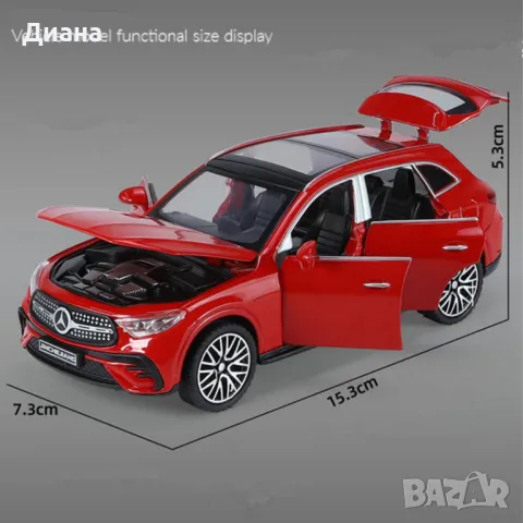 Модел Mercedes GLC,1:32, снимка 4 - Колекции - 48871926