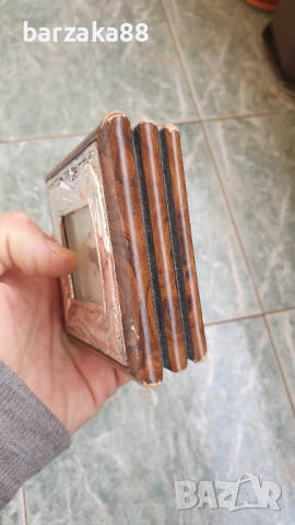 Часовник със сребърно фолио 925, снимка 7 - Антикварни и старинни предмети - 52220332