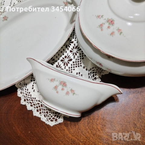 Стар български порцелан-1960г., снимка 3 - Антикварни и старинни предмети - 52165033