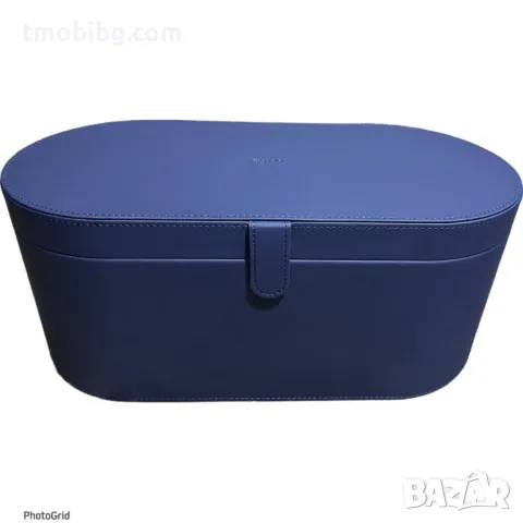 Dyson HS01 PU Leather Case Blue кожен куфар за маша или сешоар, снимка 1 - Чанти - 47556725