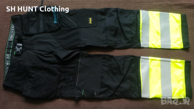 Snickers 6931 Flexi Work High-Vis Work Stretch Trousers раз 50 / M еластичен работен панталон W4-574