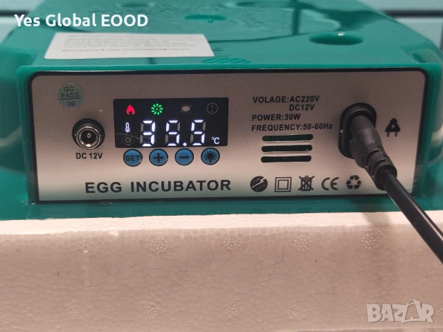 CoInceptus инкубатор 12–16 яйца – автоматично обръщане и влага, снимка 8 - Други животни - 50952199