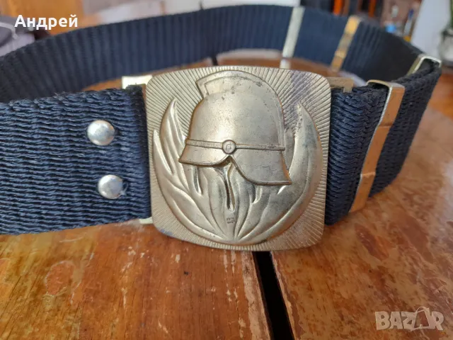 Стар пожарникарски колан,пожарна, снимка 2 - Антикварни и старинни предмети - 49405181