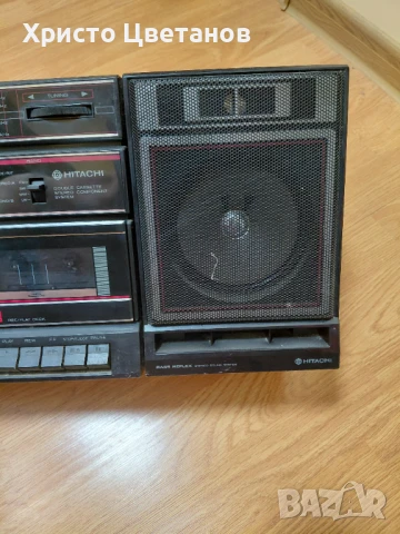 Касетофон Хитачи, снимка 3 - Радиокасетофони, транзистори - 51334509