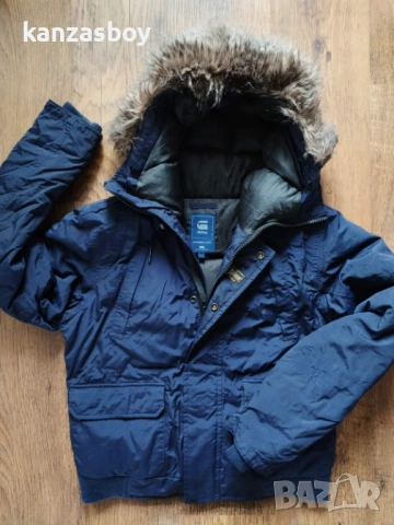 g-star mountain hdd bomber wmn - дамско пухено яке р-р L, снимка 4 - Якета - 53177645
