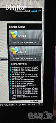 NAS D-Link DNS-320, снимка 7 - Външни хард дискове - 54301431