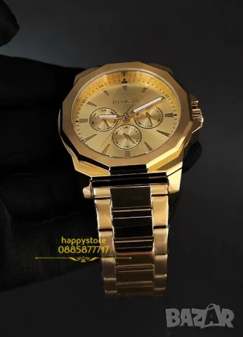 часовник INVICTA Speedway Gold new, Инвикта нов , снимка 2 - Мъжки - 48695559