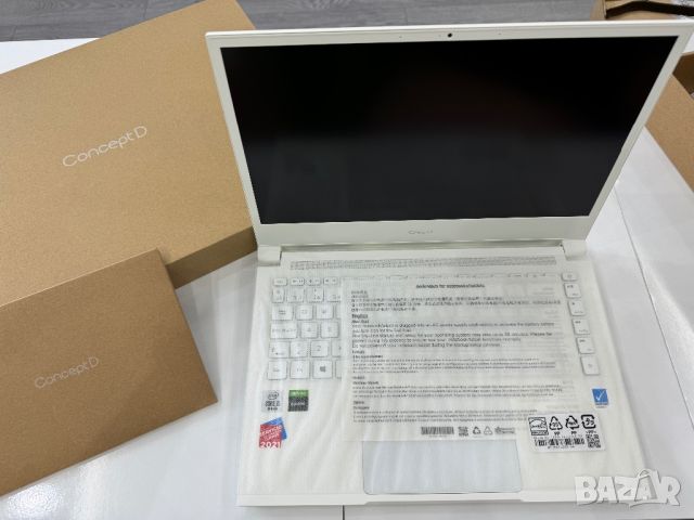 НОВ! Лаптоп за Дизайнери Acer ConceptD 3 Pro CN314-72P - 14", IPS, i5-10300H, 8GB RAM, 512GB SSD!, снимка 11 - Лаптопи за работа - 46059143