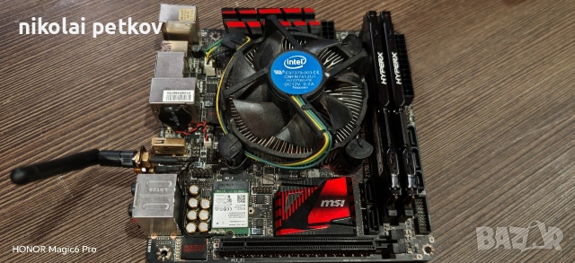 msi z170i gaming pro ac /itx, снимка 2 - Дънни платки - 53227866