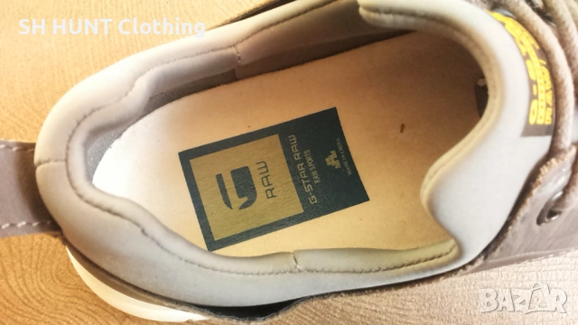 G-Star RAW размер EUR 41 / UK 7 естествена кожа 120-11-S, снимка 12 - Маратонки - 53115498