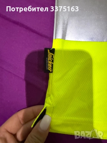 Snickers работна тениска, снимка 2 - Тениски - 51439732