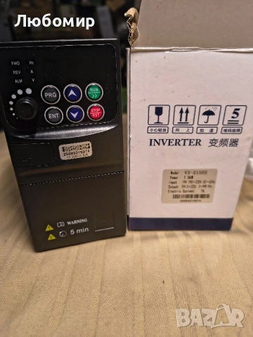 V3-215EE Честотен инвертор 1.5 kW 230 V Еднофазен 220 V Вход Трифазен 220 V Изход , снимка 2 - Друга електроника - 52108301