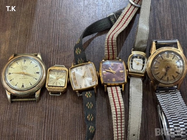 ЛОТ 6  Механични Часовника – Glashütte, Lemania и други