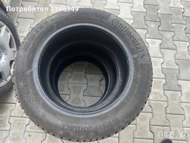 3 бр зимни гуми Continental WinterContact TS870 205/55 R16, снимка 4 - Гуми и джанти - 52916981