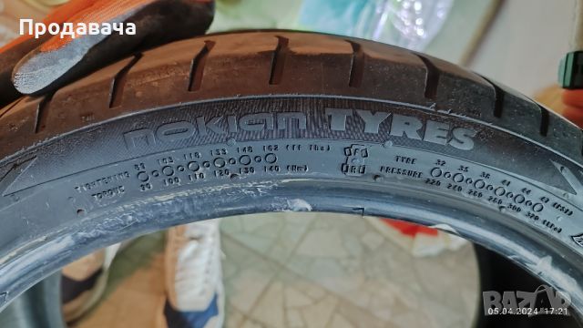 Летни гуми Nokian 255/35/18, снимка 6 - Гуми и джанти - 45142207