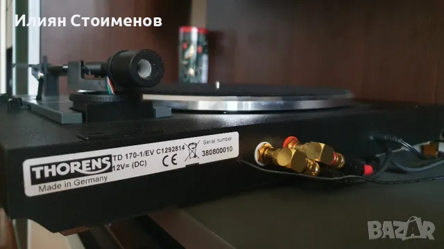 Грамофон Thorens TD-170, снимка 2 - Грамофони - 47345397