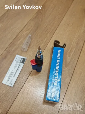 Продавам газов  поялник  внос от Англия 