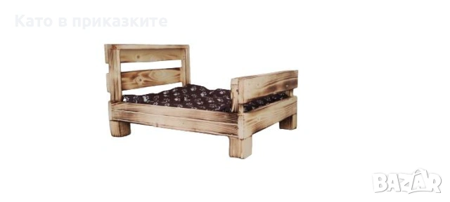 Дървено легло за куче и коте Иглу за котка Диван за кучета и котета, снимка 5 - Други стоки за животни - 39525127
