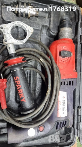 продавам перфоратор Спарки , снимка 3 - Други инструменти - 53694033
