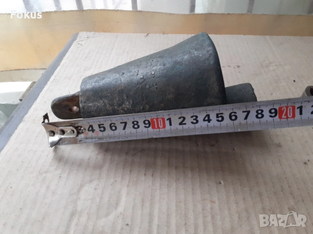 Стар голям автентичен неврокопски чан хлопка звънец, снимка 11 - Антикварни и старинни предмети - 54012789