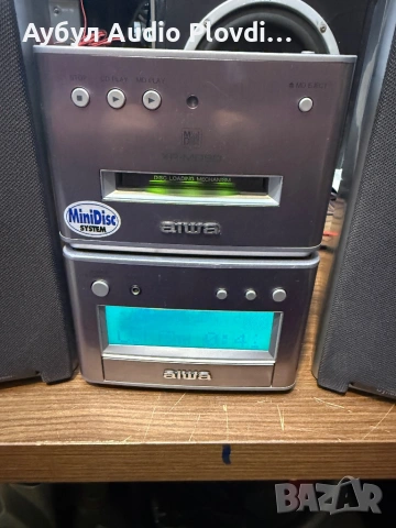 AİWA HR-MD90EZ MD-CD TUNER STREO Mini System , снимка 9 - Аудиосистеми - 54106762