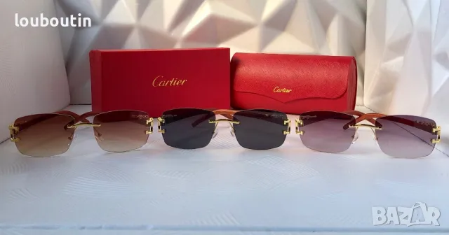 Cartier 2024 мъжки слънчеви очила, снимка 18 - Слънчеви и диоптрични очила - 48018486