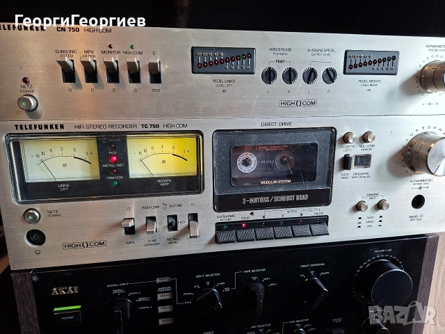 Telefunken CN 750 TELEFUNKEN CT 750, снимка 3 - Ресийвъри, усилватели, смесителни пултове - 53757822