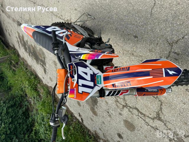 Ktm SXF 350 60k.c    4t - цена 11 800 лв моля БЕЗ бартери / БЕЗ лизинг ПО КУРИЕР НЕ СЕ ИЗПРАЩА -4 та, снимка 4 - Мотоциклети и мототехника - 45433481